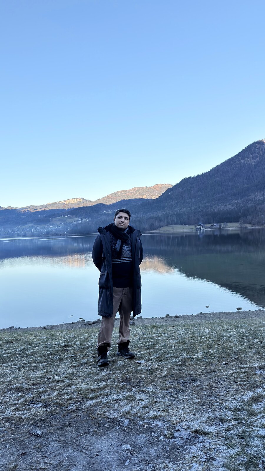 On a mountain viewpoint
